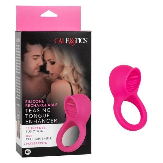 Anneau D'érection Vibrant - CalExotics - Teasing Tongue Enhancer CalExotics Sensations plus