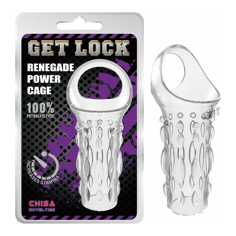 Anneau D'érection - Get Lock - Renegade Power Cage Get Lock Sensations plus