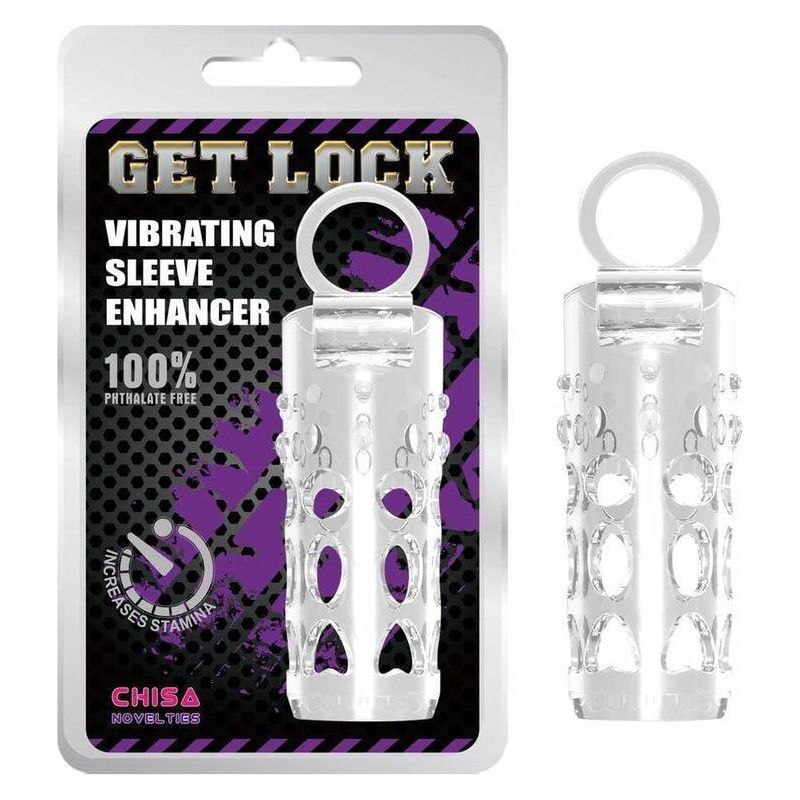 Anneau D'érection - Get Lock - Vibrating Sleeve Enhancer Get Lock Sensations plus