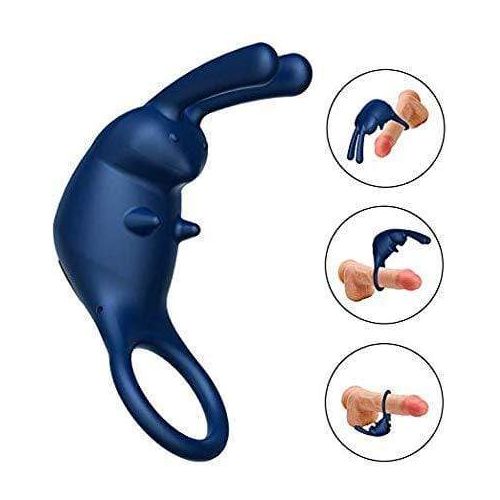 Anneau D'érection Vibrant - GK Power - Bunny Ring GK Power Sensations plus