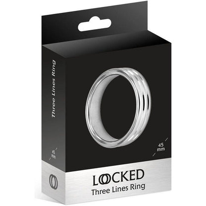 Anneau D'érection - Locked - Three Lines Ring Locked Sensations plus