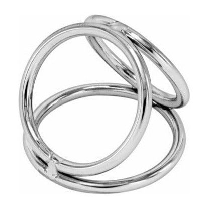 Anneau D'érection - Locked - Triple Ring Locked Sensations plus