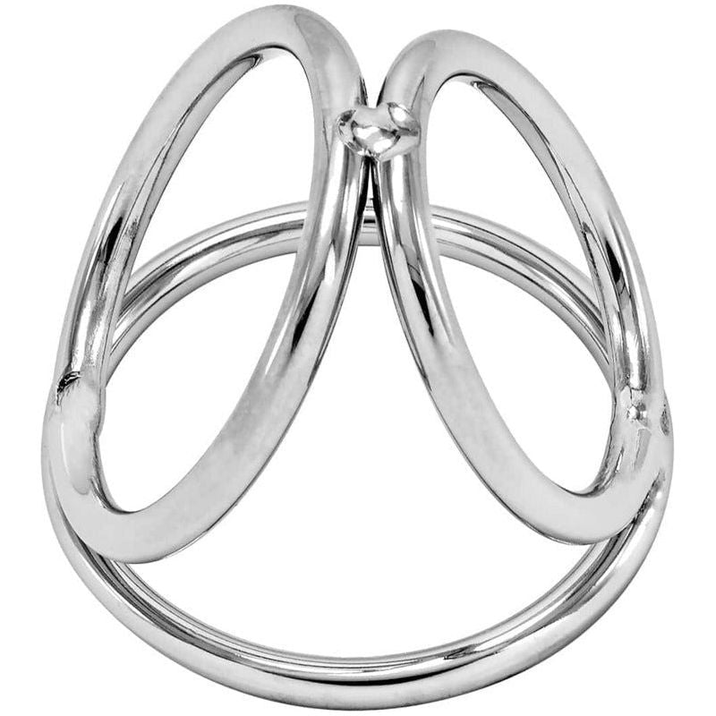 Anneau D'érection - Locked - Triple Ring Locked Sensations plus