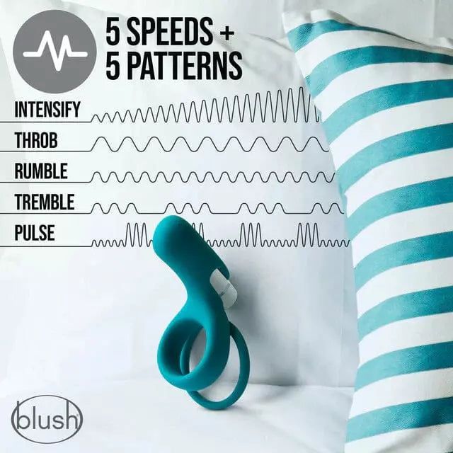 Anneau D'érection Vibrant - Nöje - C2.Juniper Blush Novelties Sensations plus