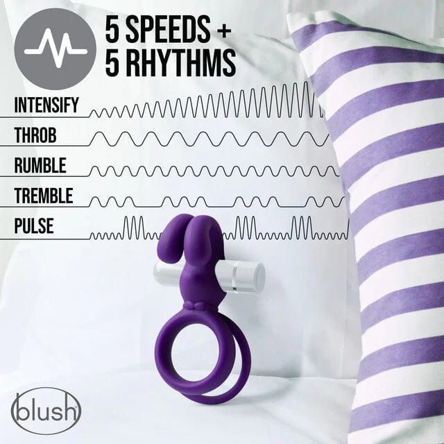 Anneau D'érection Vibrant - Nöje - C3.Ring Blush Novelties Sensations plus