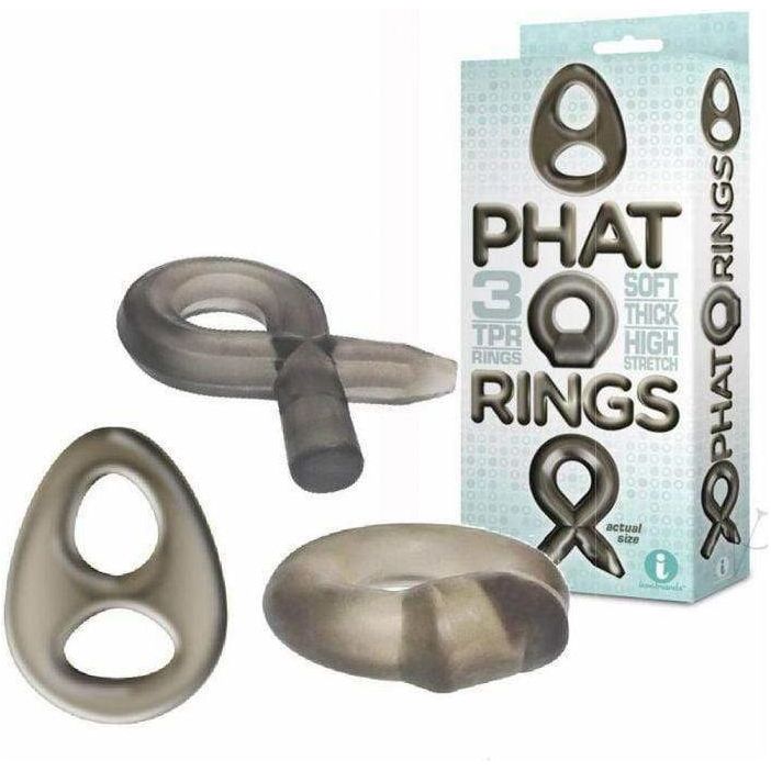 Anneau D'érection - Phat Rings -  Smoke 2 Icon brands Sensations plus