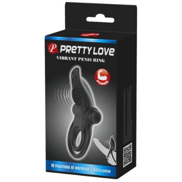 Anneau D'érection Vibrant - Pretty Love - Vibrant Penis Ring Pretty Love Sensations plus