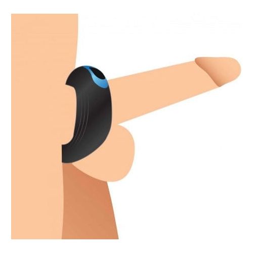 Anneau D'érection Vibrant - Trinity Vibes - 10X Cock Viper Dual Stim Silicone Cock Ring Trinity Vibe Sensations plus