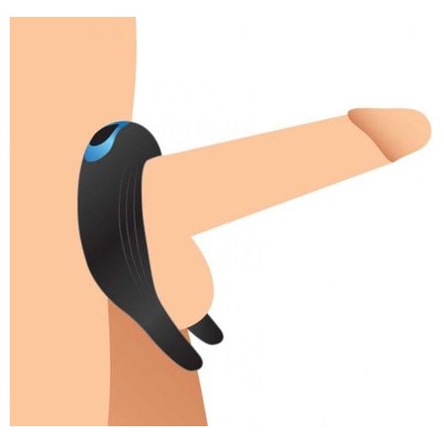 Anneau D'érection Vibrant - Trinity Vibes - 10X Cock Viper Dual Stim Silicone Cock Ring Trinity Vibe Sensations plus