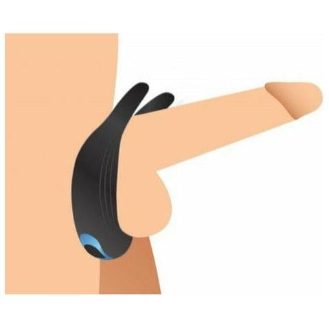 Anneau D'érection Vibrant - Trinity Vibes - 10X Cock Viper Dual Stim Silicone Cock Ring Trinity Vibe Sensations plus