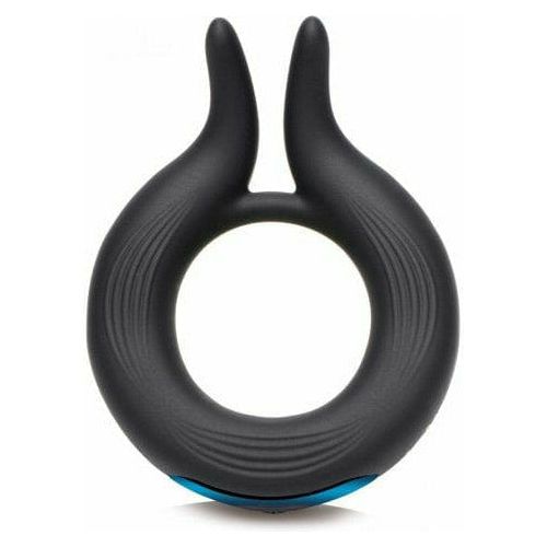 Anneau D'érection Vibrant - Trinity Vibes - 10X Cock Viper Dual Stim Silicone Cock Ring Trinity Vibe Sensations plus