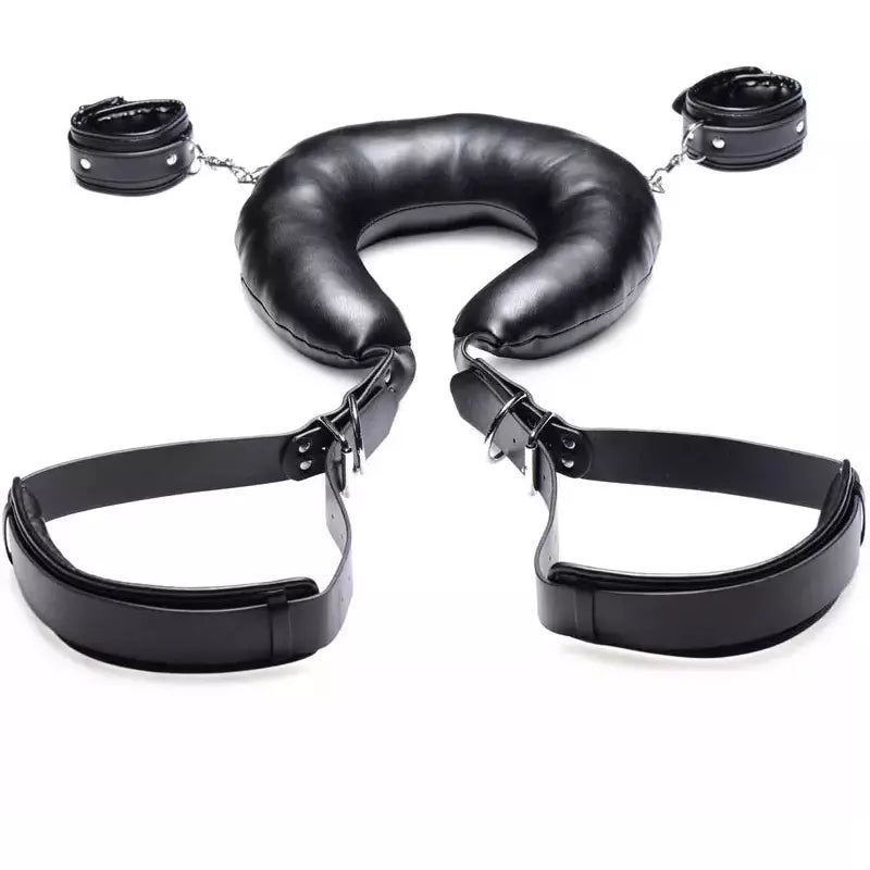 Attaches Spécialisées - Strict - Padded Thigh Sling With Wrist Cuffs STRICT Sensations plus