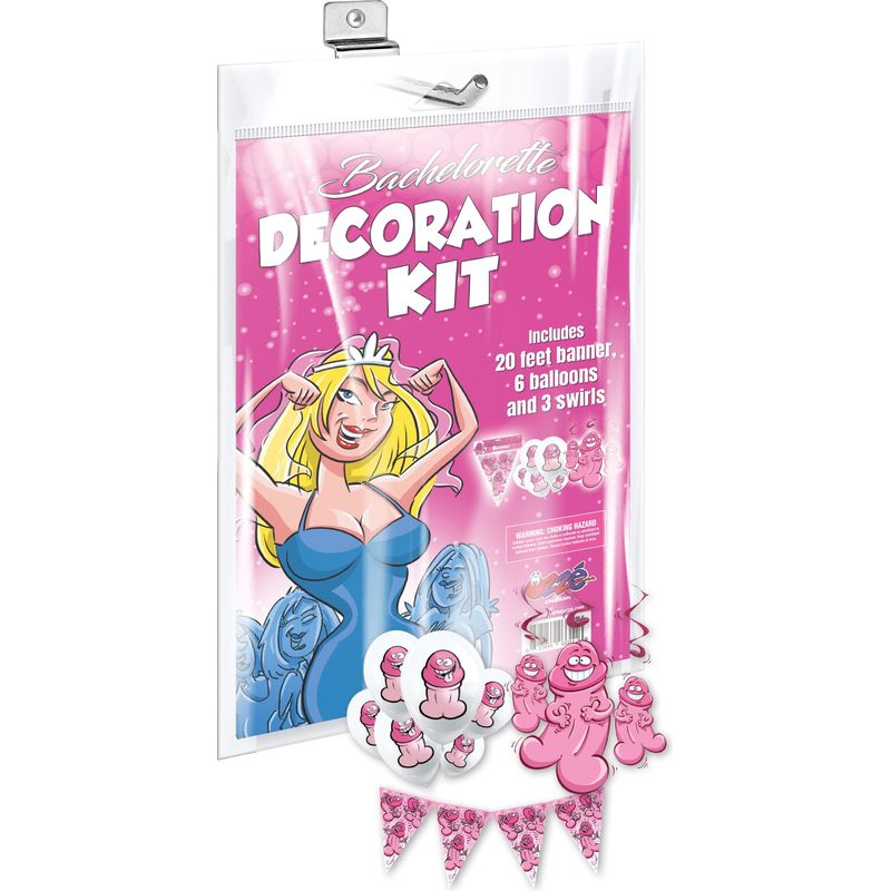 Bachelorette - Decoration Kit Rose Ozzé Créations Sensations plus