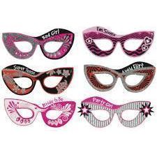 Bachelorette - Party Masks - Format de 6 Bachelorette Sensations plus