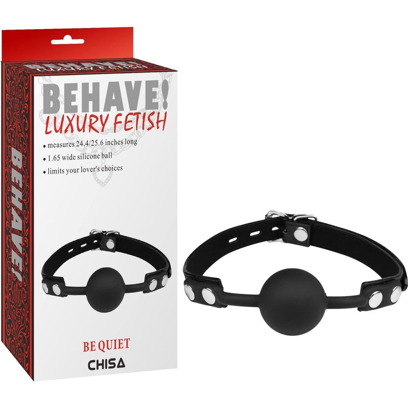 Ball Gag - Behave! - Be Quiet Behave! Sensations plus