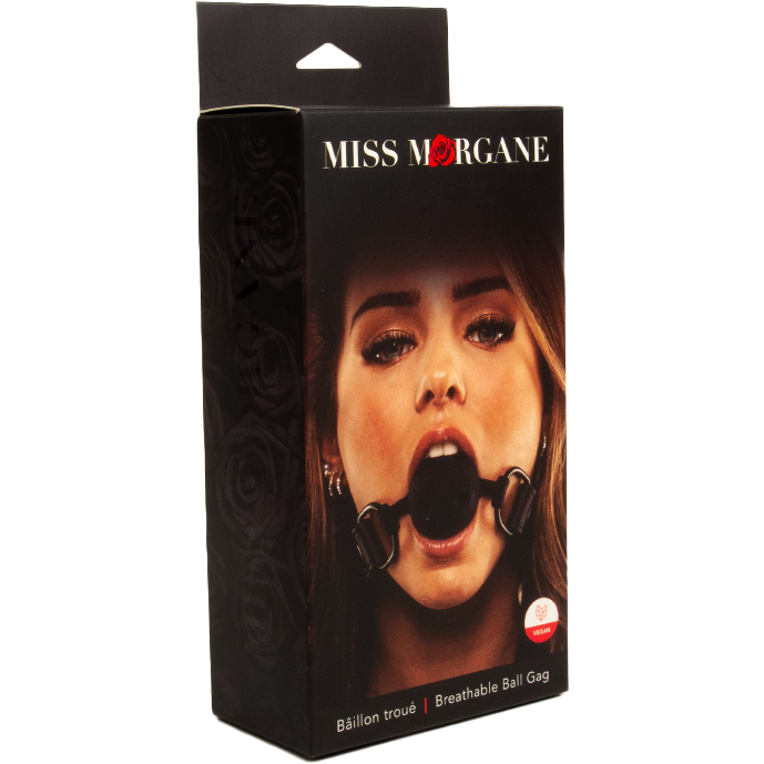Ball Gag - Miss Morgane - Bâillon Troué Végane Miss Morgane Sensations plus