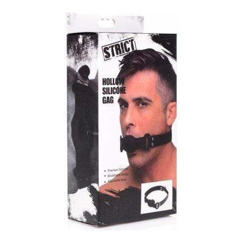 Ball Gag - STRICT - Hollow Silicone Gag STRICT Sensations plus
