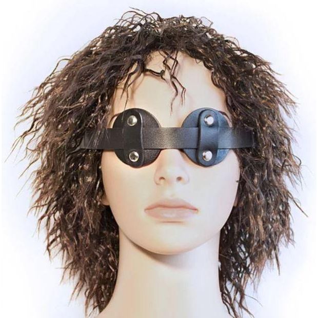 Bandeau - Ego Driven - Leather Eye Mask Black Ego Driven Sensations plus