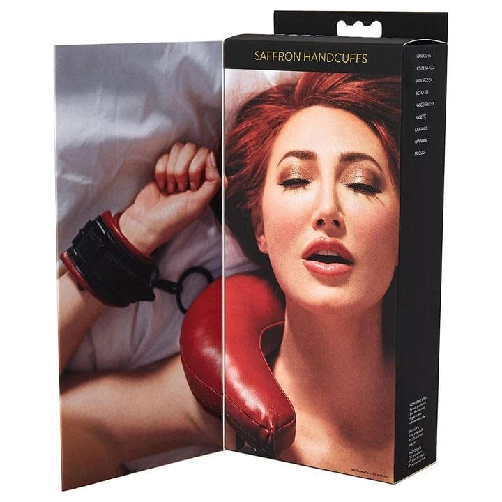 Menottes - Sportsheets - Menottes Saffron Handcuffs Sportsheets Sensations plus