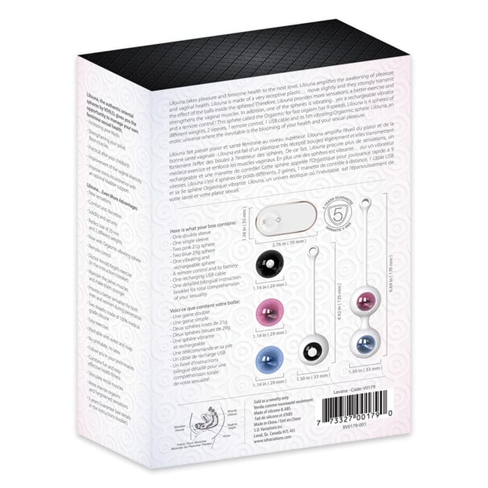 Boules Chinoises Vibrantes - Vivilo - Lilouna Vivilo Sensations plus