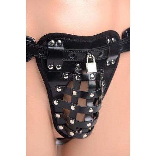 Cage De Chasteté - STRICT - Netted Male Chastity Jock STRICT Sensations plus