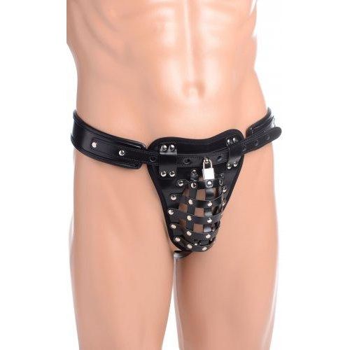 Cage De Chasteté - STRICT - Netted Male Chastity Jock STRICT Sensations plus