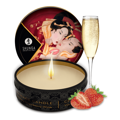 Chandelle de Massage - Shunga - Mini chandelle de massage 30ml/1oz. Shunga Sensations plus