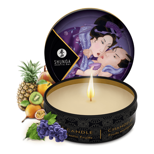 Chandelle de Massage - Shunga - Mini chandelle de massage 30ml/1oz. Shunga Sensations plus