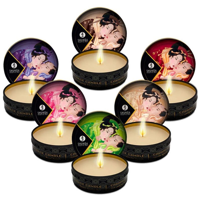 Chandelle de Massage - Shunga - Mini chandelle de massage 30ml/1oz. Shunga Sensations plus