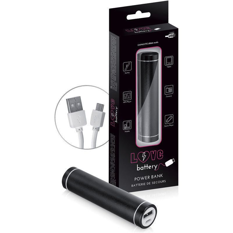 Chargeur - Chargeur de secours Love Battery - Power Bank Love Battery Sensations plus