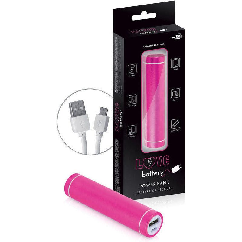 Chargeur - Chargeur de secours Love Battery - Power Bank Love Battery Sensations plus