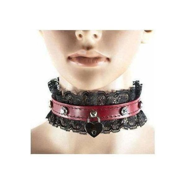 Collier - Ego Driven - Fancy avec Diamants et Cadenas en Coeur Ego Driven Sensations plus