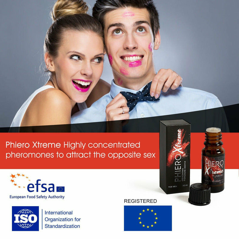 Parfum aux phéromones - Phiero Xtreme - Concentré 10 ml 500 Cosmetics Sensations plus