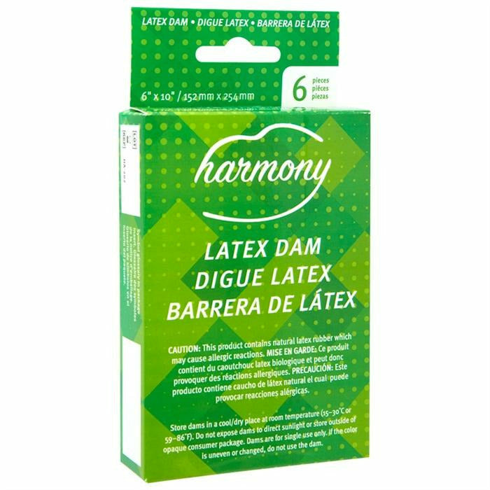 Condom Buccale - Harmony - Latex Dam Harmony Sensations plus