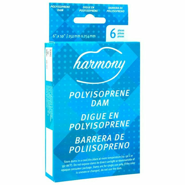 Condom Buccale - Harmony - Polyisoprene Dam Harmony Sensations plus