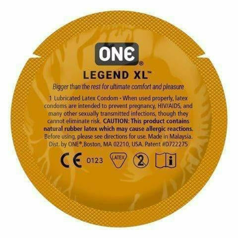 Condom - One - Legend XL Condom one Sensations plus