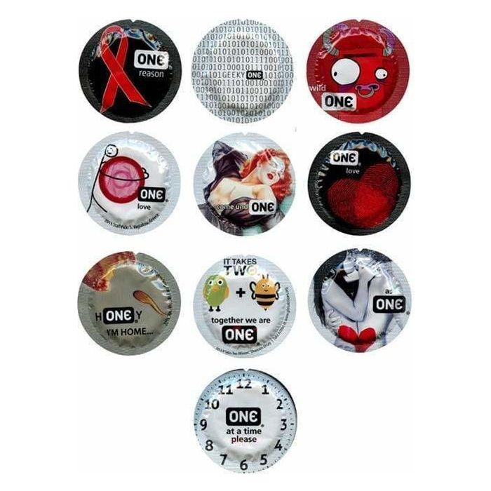 Condom - One - Legend XL Condom one Sensations plus