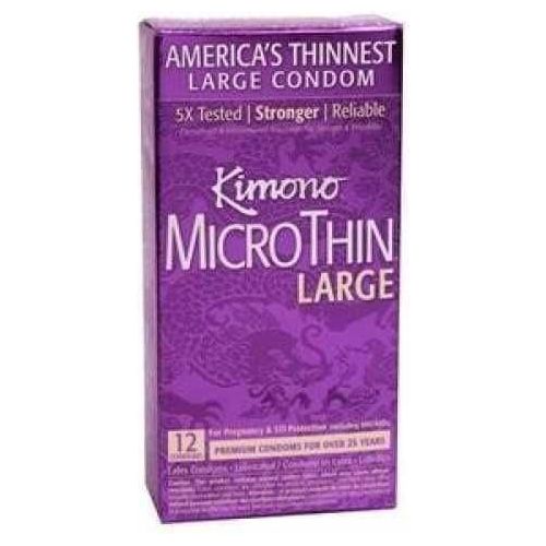Condom - Kimono - MicroThin Large kimono Sensations plus