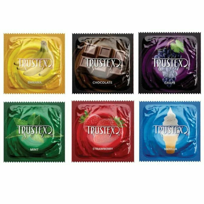 Condom - Trustex - Saveurs Trustex Sensations plus