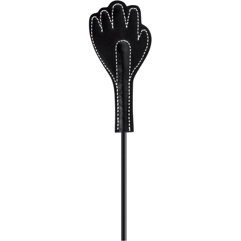 Cravache - Sweet Caress - Cravache main et plumes noires Sweet Caress Sensations plus