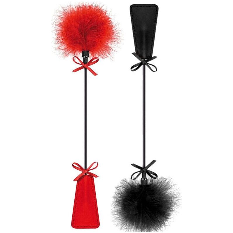 Cravache - Sweet Caress - Cravache Paddle Pompon Sweet Caress Sensations plus