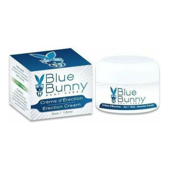 Crème Stimulante pour le Pénis - Blue Bunny - Crème D'érection Blue Bunny Sensations plus