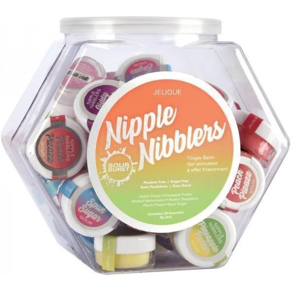 Gel Stimulant pour les Seins - Jelique - Nipple Nibblers Sour Burst Jelique Sensations plus