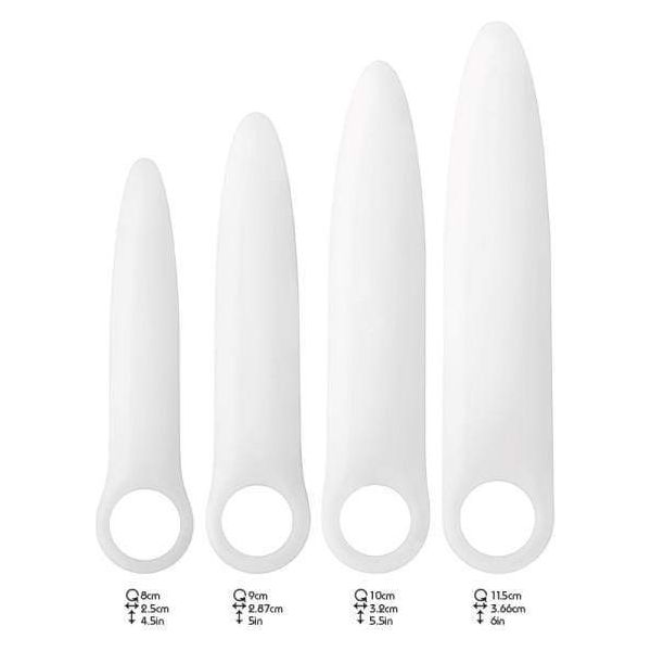 Santé Féminine - Adore U Wellness - Dilatateurs Vaginaux - Ensemble de 4 Adore U Sensations plus