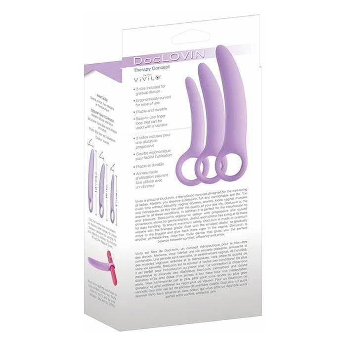 Santé Féminine - Vivilo - Dilatateurs Vaginaux - DocLovin Vivilo Sensations plus