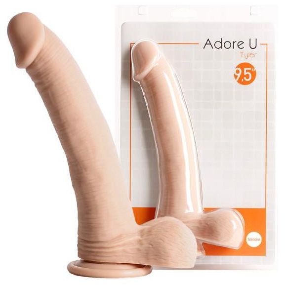 Dildo - Adore U - Tyler 9.5 pouces Adore U Sensations plus