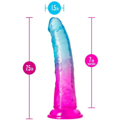 Dildo - B Yours - Beautiful Sky 7 pouces - Sunset Blush Novelties Sensations plus