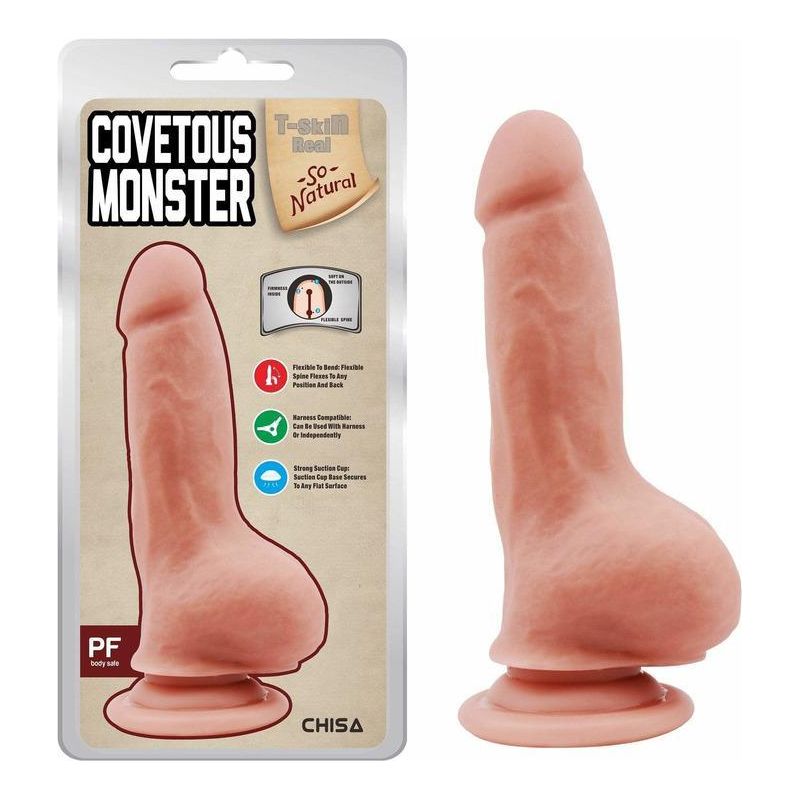 Dildo - Chisa - Covetous Monster T-skin ReaL T-Skin Real Sensations plus