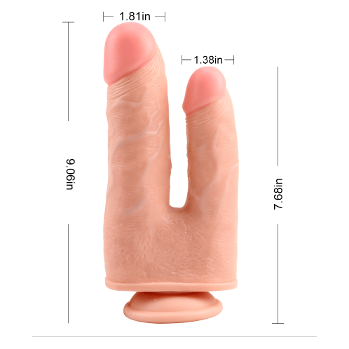 Dildo Double - Ballsy Super Cock - Bromeo #02 Ballsy Super Cock Sensations plus