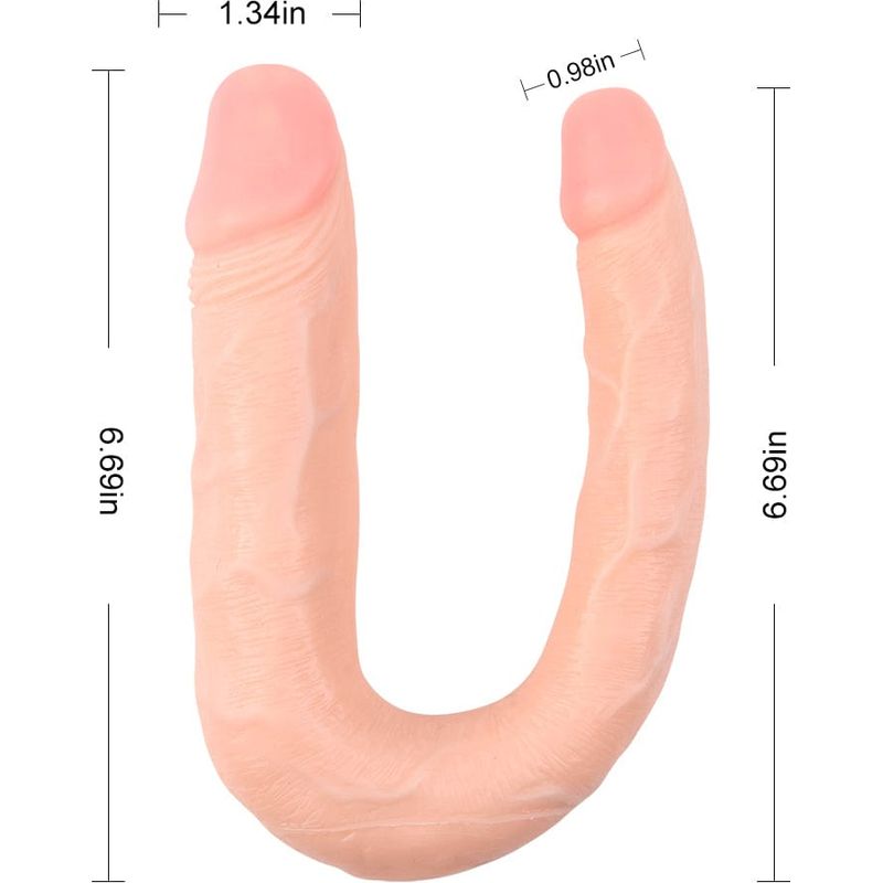 Dildo Double -  Ballsy Super Cock - Her-Her Overlap #3 - 13 pouces Ballsy Super Cock Sensations plus